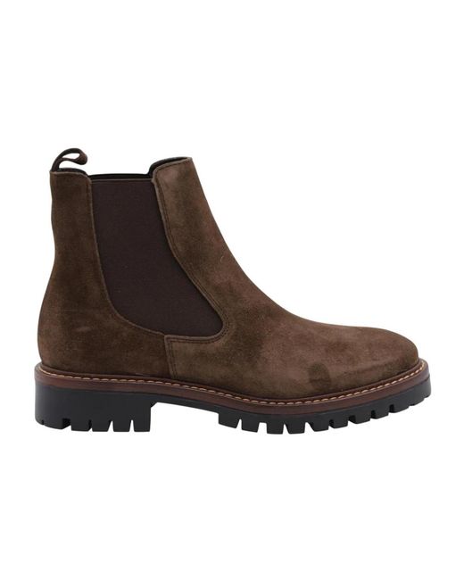 Alpe Brown Chelsea Boots