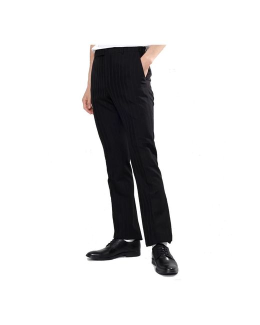 Céline Black Straight Trousers for men