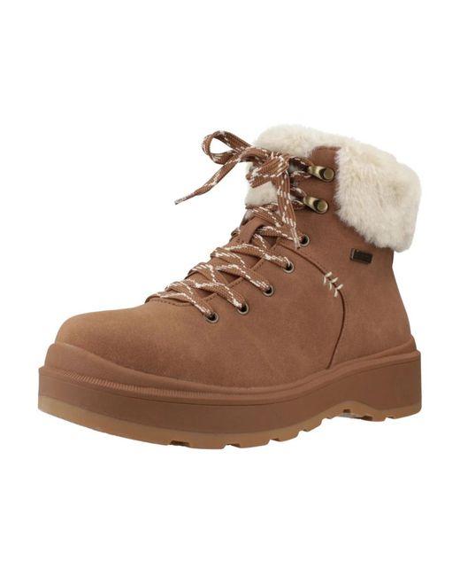 Winter Boots Skechers de color Brown