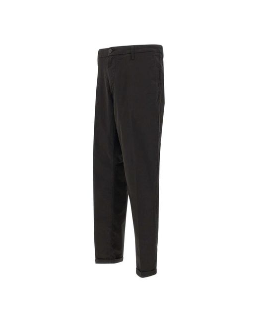 Re-hash Black Slim-Fit Trousers for men