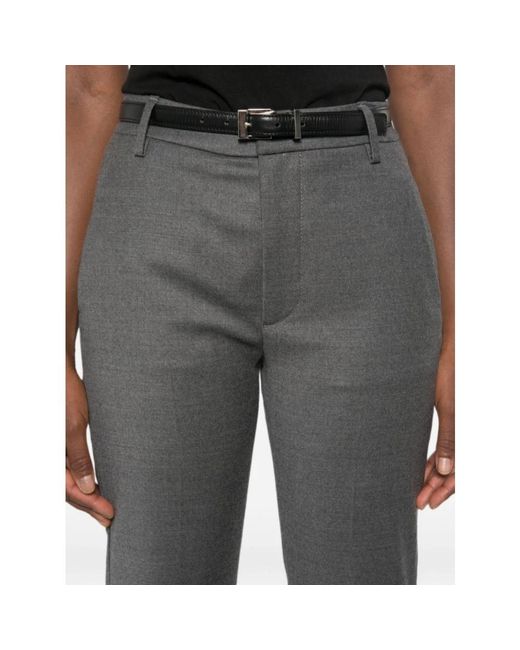 Dondup Gray Cropped Trousers