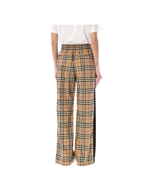 Burberry Natural Wide Trousers