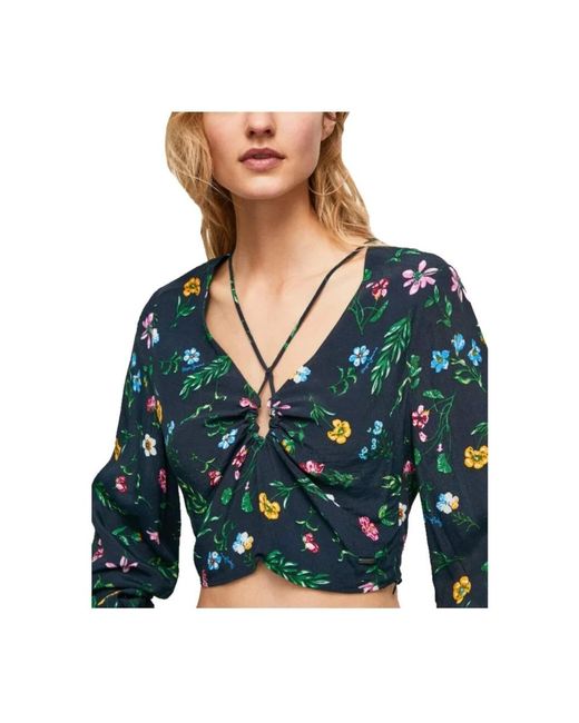 Pepe Jeans Green Blouses