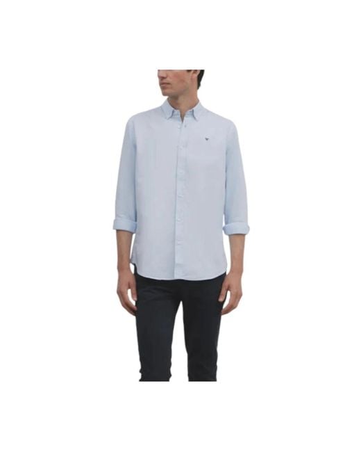 Casual Shirts Silbon pour homme en coloris Blue