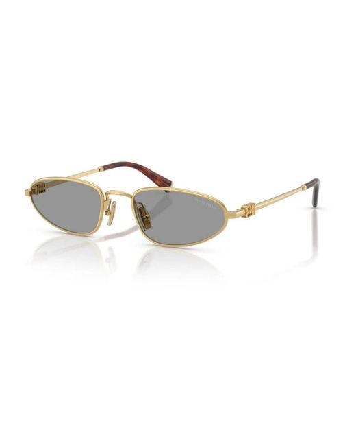 Miu Miu Metallic Sunglasses