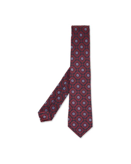 Kiton Purple Ties for men