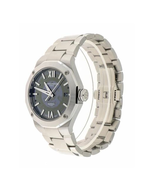 Baume & Mercier Metallic Watches