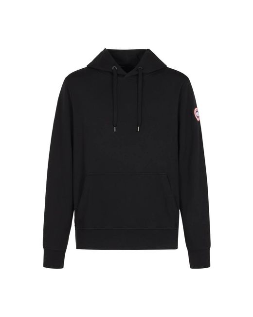 Canada Goose Black Hoodies for men
