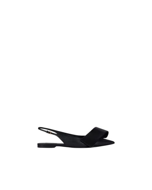 Givenchy Black Ballerina Shoes