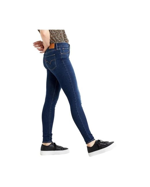Levi's Skinny Jeans in het Blue