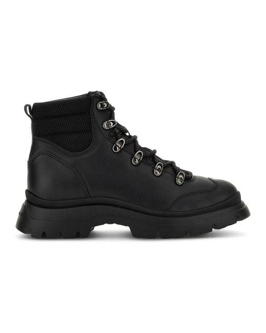 Hogan Black Ankle Boots H692 for men