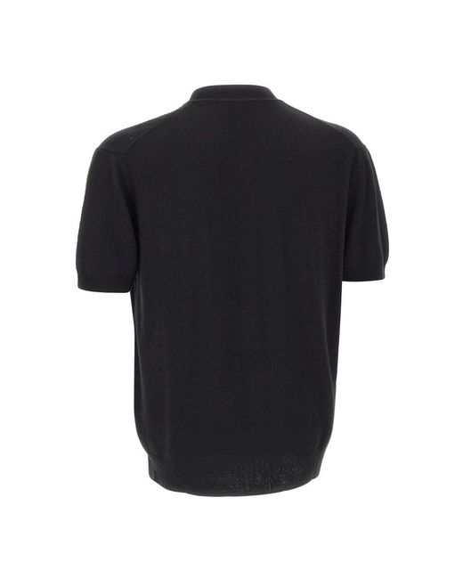 Paolo Pecora Black T-Shirts for men