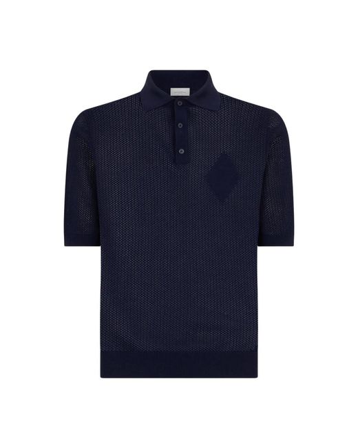 Ballantyne Polo-shirt aus baumwolle mit diamantstickerei in Blue für Herren