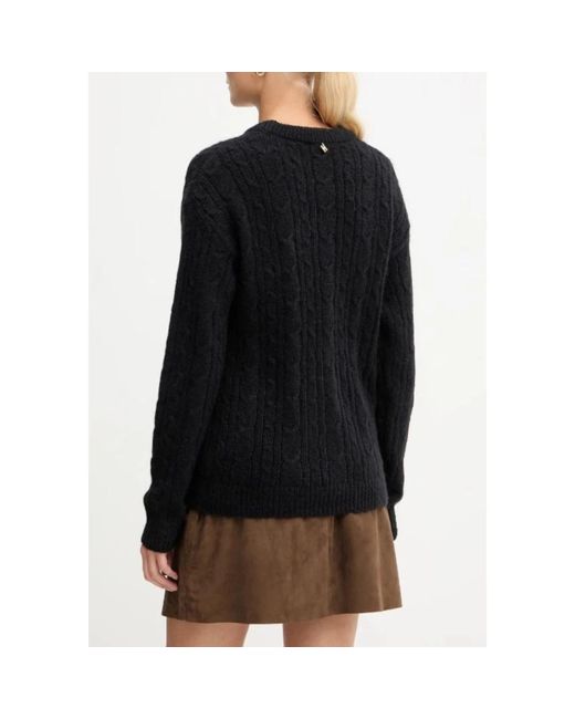 Silvian Heach Black Round-Neck Knitwear