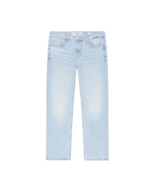 Guess Rechte Jeans in het Blue voor heren