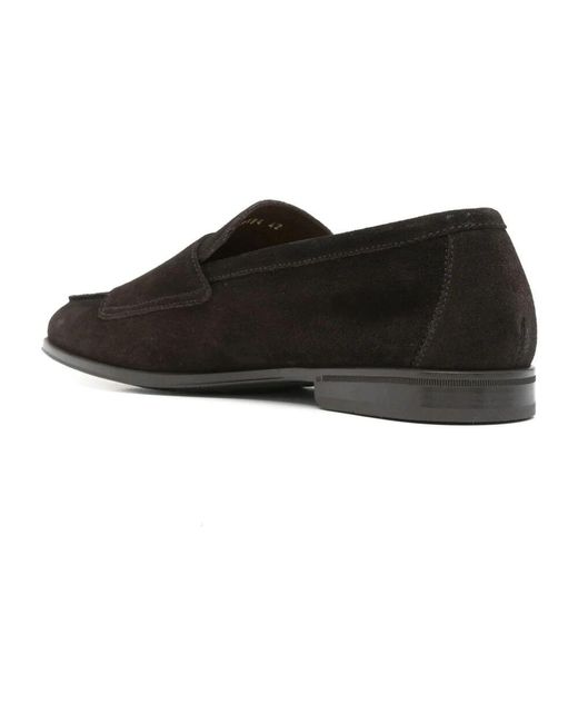 Loafers di Doucal's in Black da Uomo
