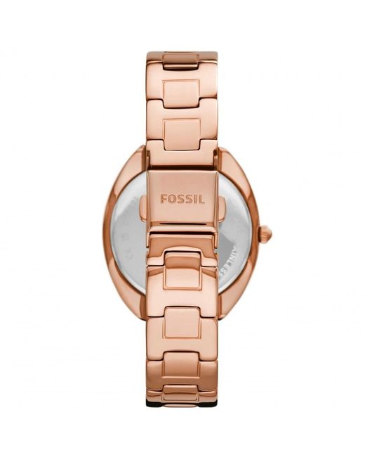 Fossil Accessoires ,Roze ,Elegant Townsman Watch in het Pink