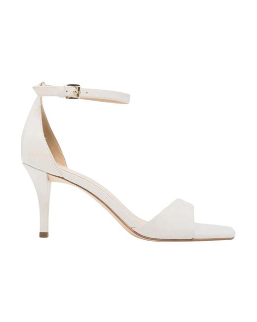 Michael Kors White High Heel Sandals