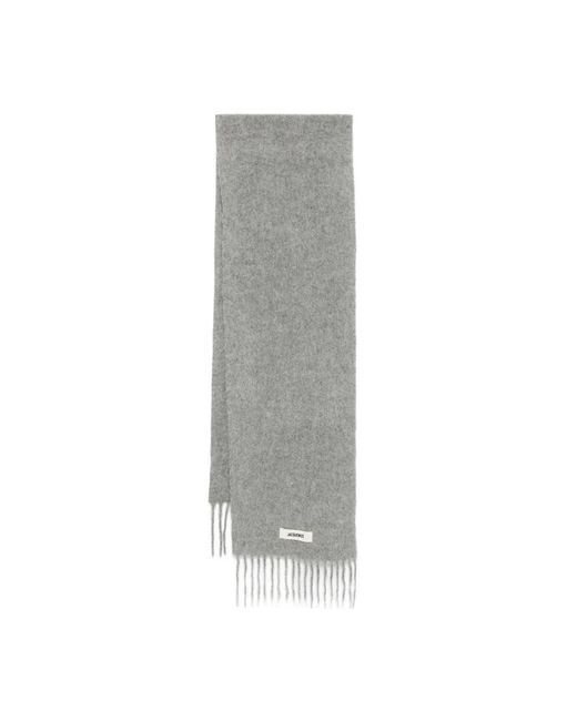 Jacquemus Gray Scarves