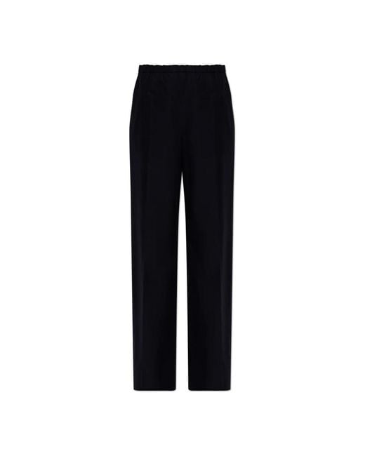 Moncler Black Wide Trousers