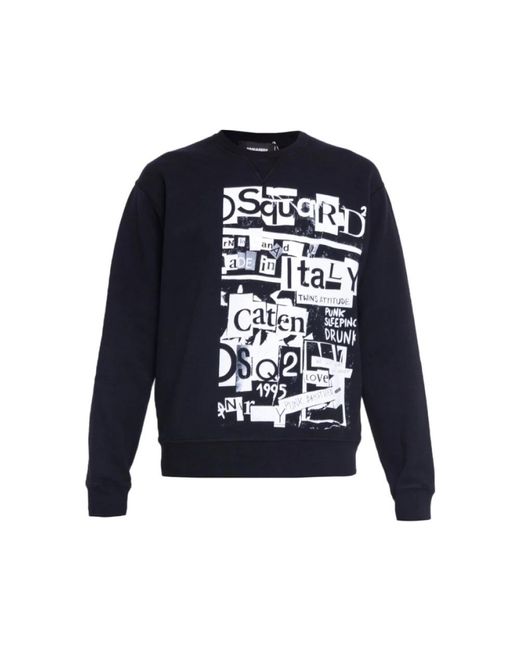 Sweatshirts DSquared² de hombre de color Blue