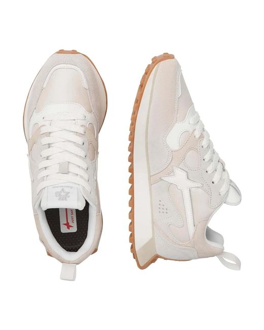 W6yz White Sneakers loop-uni.