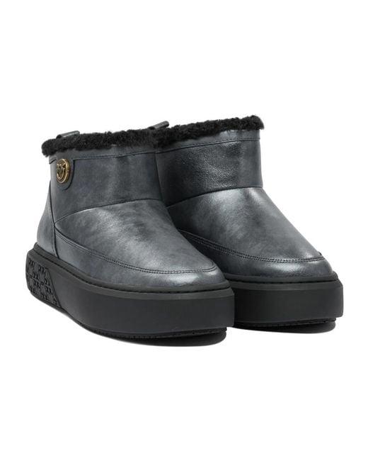 Pinko Black Winter Boots