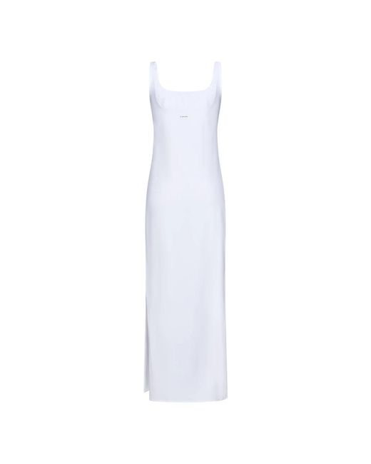 Fisico White Maxi Dresses