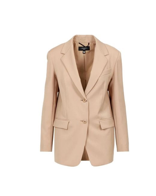 Weekend by Maxmara Blazers in het Natural