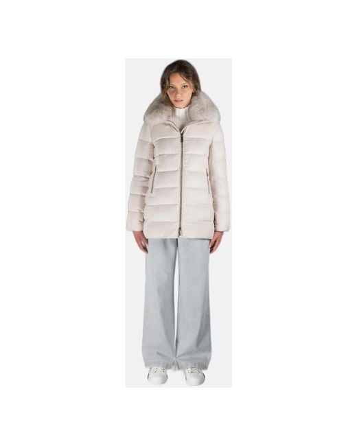 Moorer Gray Winter Jackets