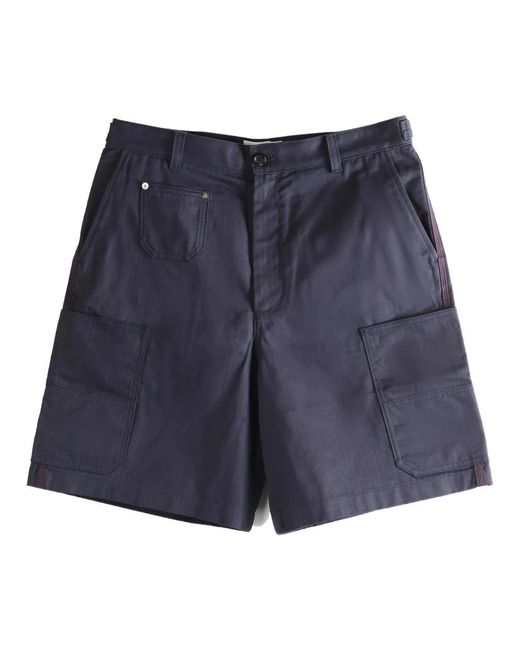 Givenchy Blue Casual Shorts for men