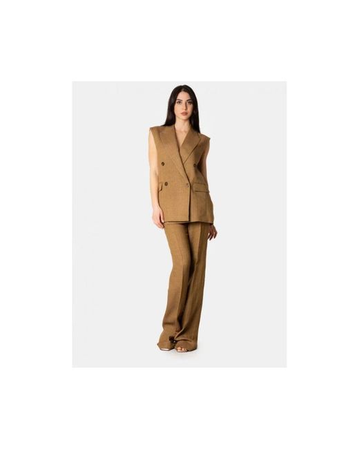 Vests Max Mara de color Brown