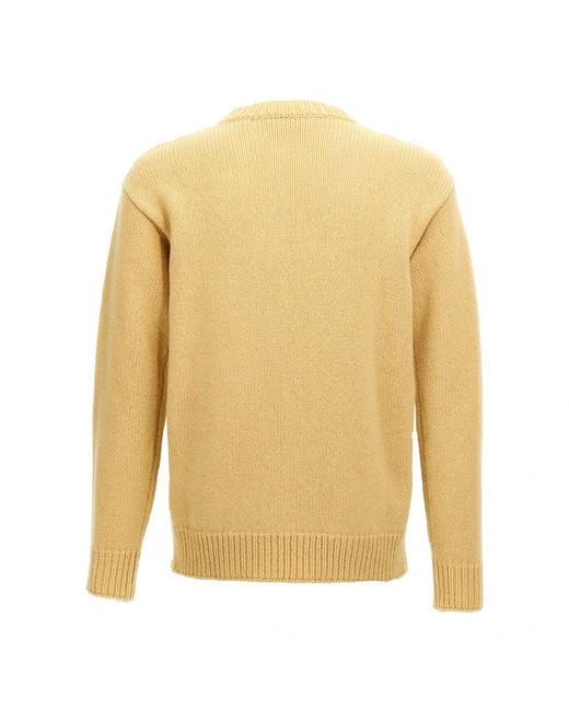 Marni Yellow Round-Neck Knitwear for men