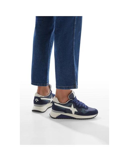 W6yz Blue Sneakers for men