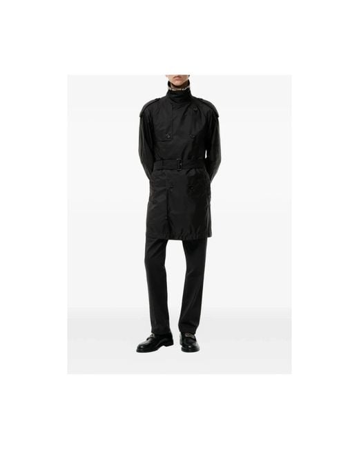 Burberry Black Trench Coats for men