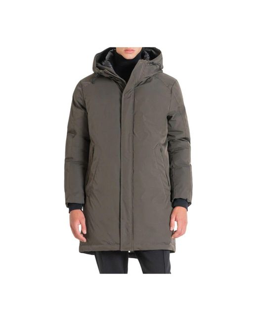 Antony Morato Dunkelgrüner nachhaltiger tel regular fit in Gray für Herren