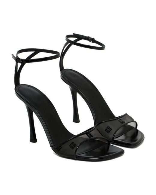 Givenchy Black High Heel Sandals