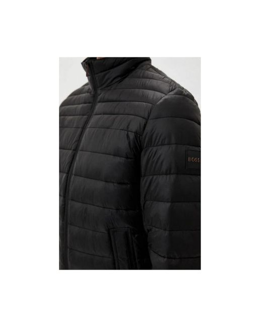 HUGO Black Winter Jackets for men
