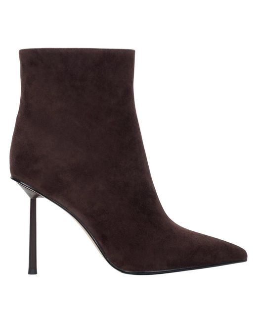 ESTRO Brown Heeled Boots