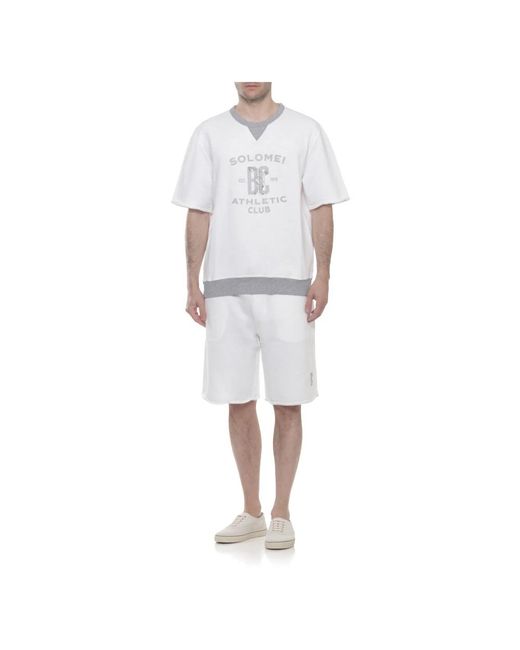 Brunello Cucinelli White T-Shirts for men