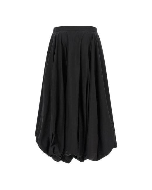 Y-3 Black Midi Skirts