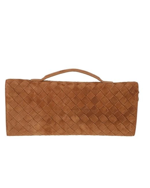Bottega Veneta Brown Clutches