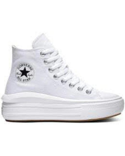 Converse White Casual Schnürschuhe Für Damen