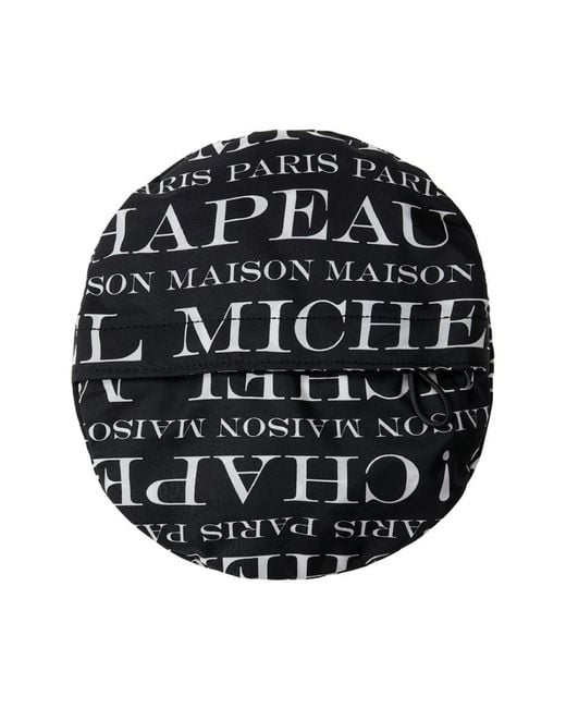 Maison Michel Hats in het Black