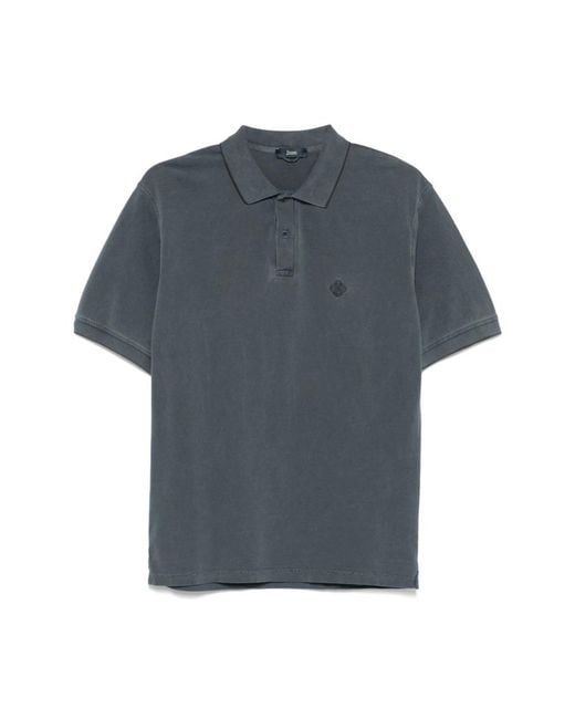 Herno Gray Polo Shirts for men