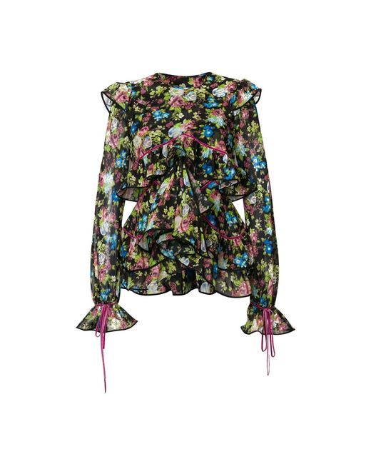 DSquared² Overhemden ,Veelkleurig ,Stijlvolle Top in het Green
