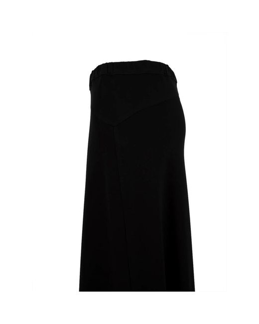 Aspesi Black Maxi Skirts