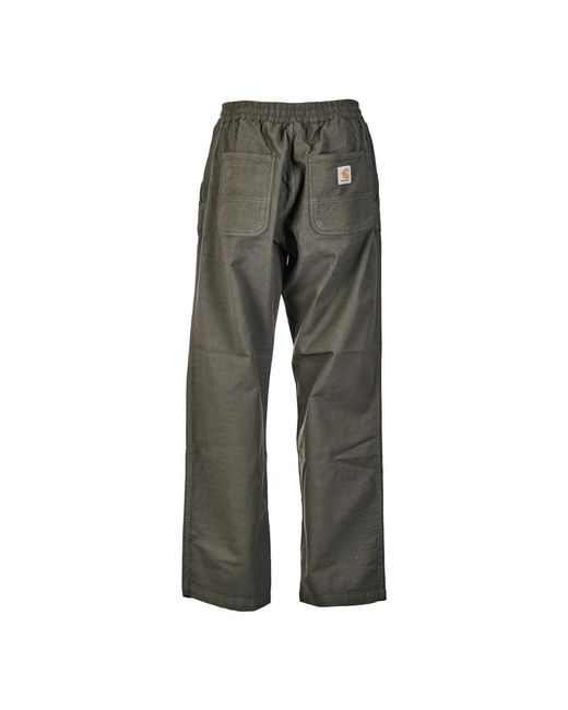 Carhartt Gray Wide Trousers for men