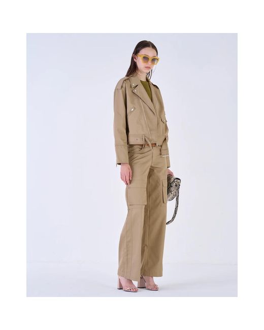 Silvian Heach Brown Light Jackets