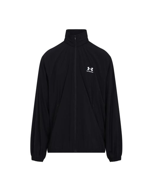 Balenciaga Jassen ,Zwart ,Windbreaker Jacket in het Black voor heren